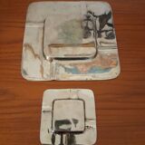 Geometric minimalist ashtray