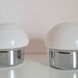 Pair of vintage bedside lamps