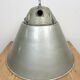Grey Industrial Explosion Proof Lamp with Aluminium Shade from Zaos, 1970s