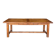 Grande table de ferme - 2 bancs - 2 rallonges 