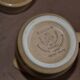 11 St Amand glazed stoneware cups and saucers/sugar bowl/milk jug