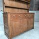 Buffet vaisselier en pin 1900