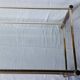 70s glass and brass coffee table