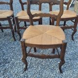 6 chairs louis xv mulch