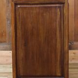 Rustic wooden secretary with 19th century flap