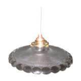 Glass hanging lamp of the 50s