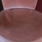 Antique velvet armchair