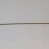 Pendant light in brass and lampshade white double lighting