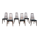 Model Eva Dining Chairs by Niels Koefoed for Koefoeds Hornslet, 1960s