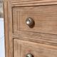 Art Deco commode raw wood sandblasting