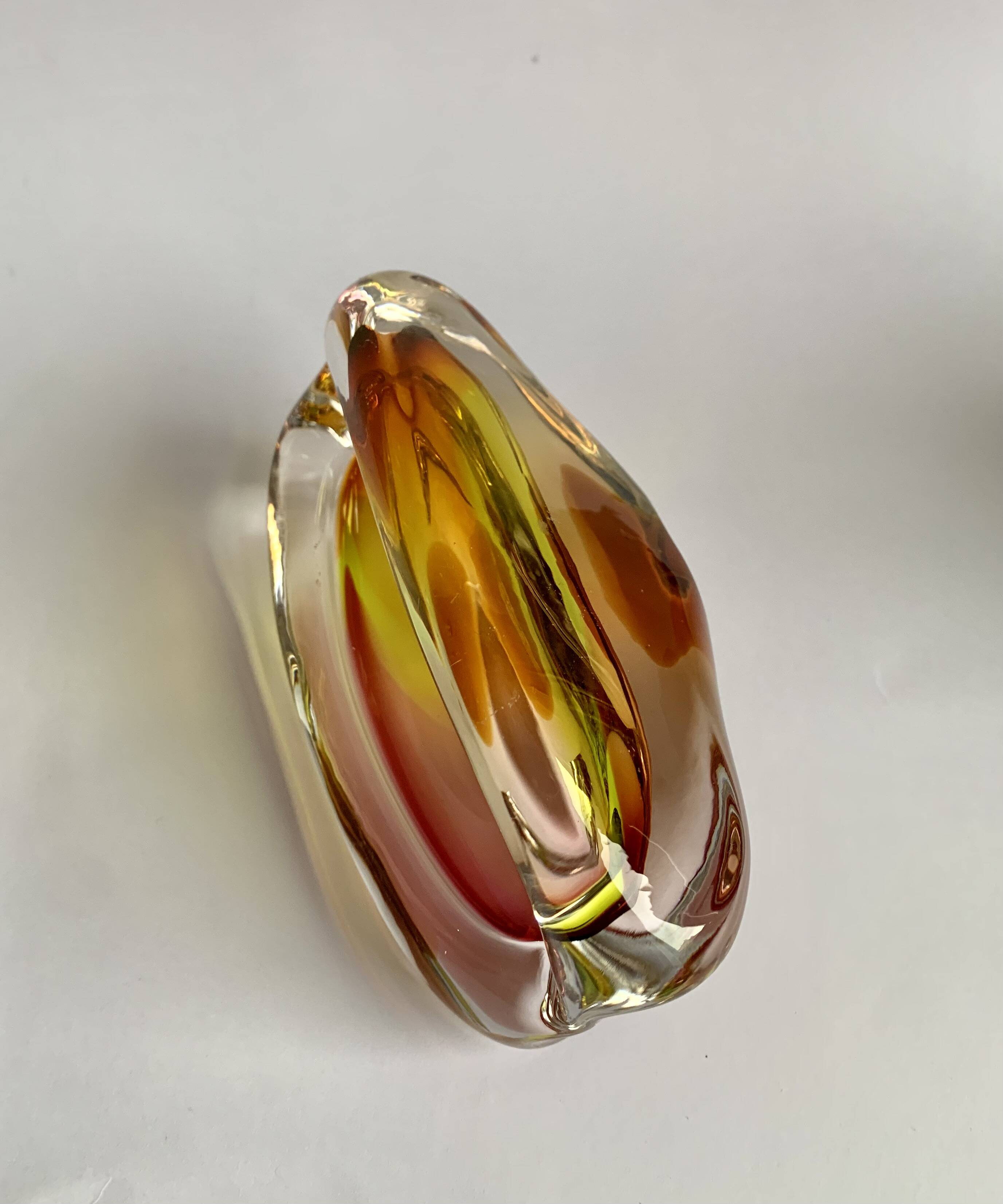 Astray par Josef Rozinek pour Novy Bor Glassworks, 1960s