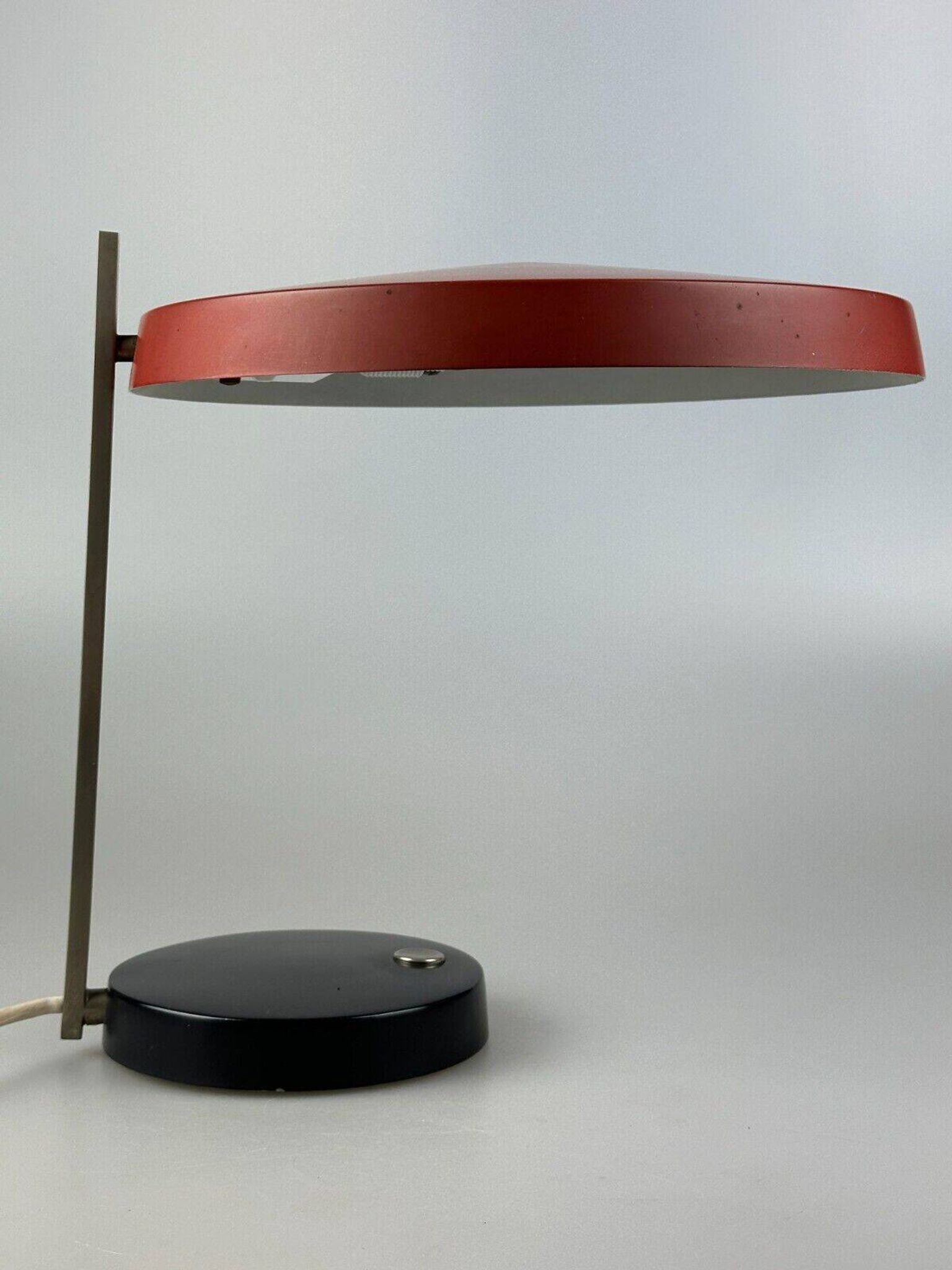 60s 70s table lamp desk lamp by Heinz Pfänder for Hillebrand
