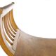 Chaise de type gondole Empire, en bois, Pologne, début du 20e siècle
