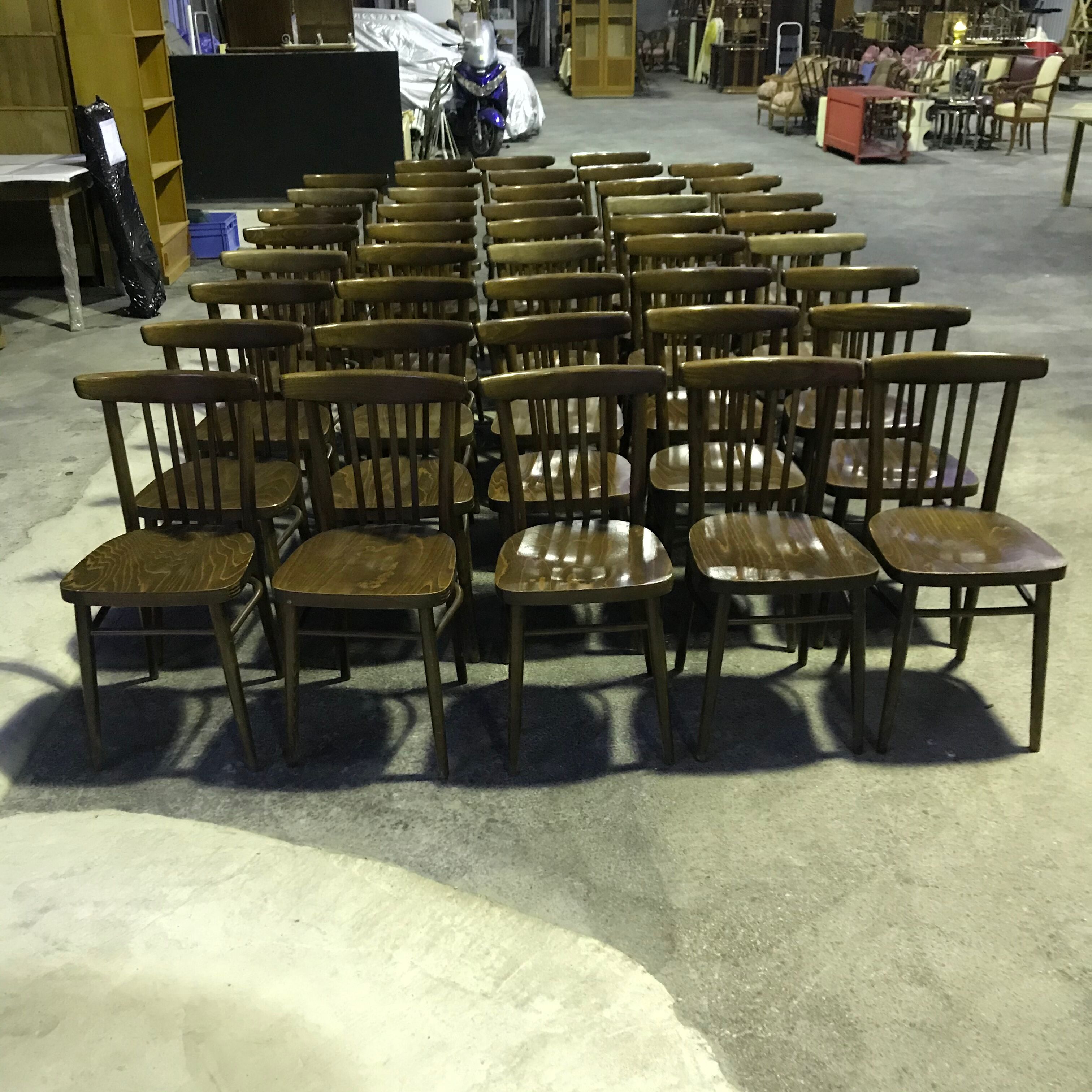 43 bistro chairs