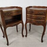 Pair of Louis XV style bedside tables