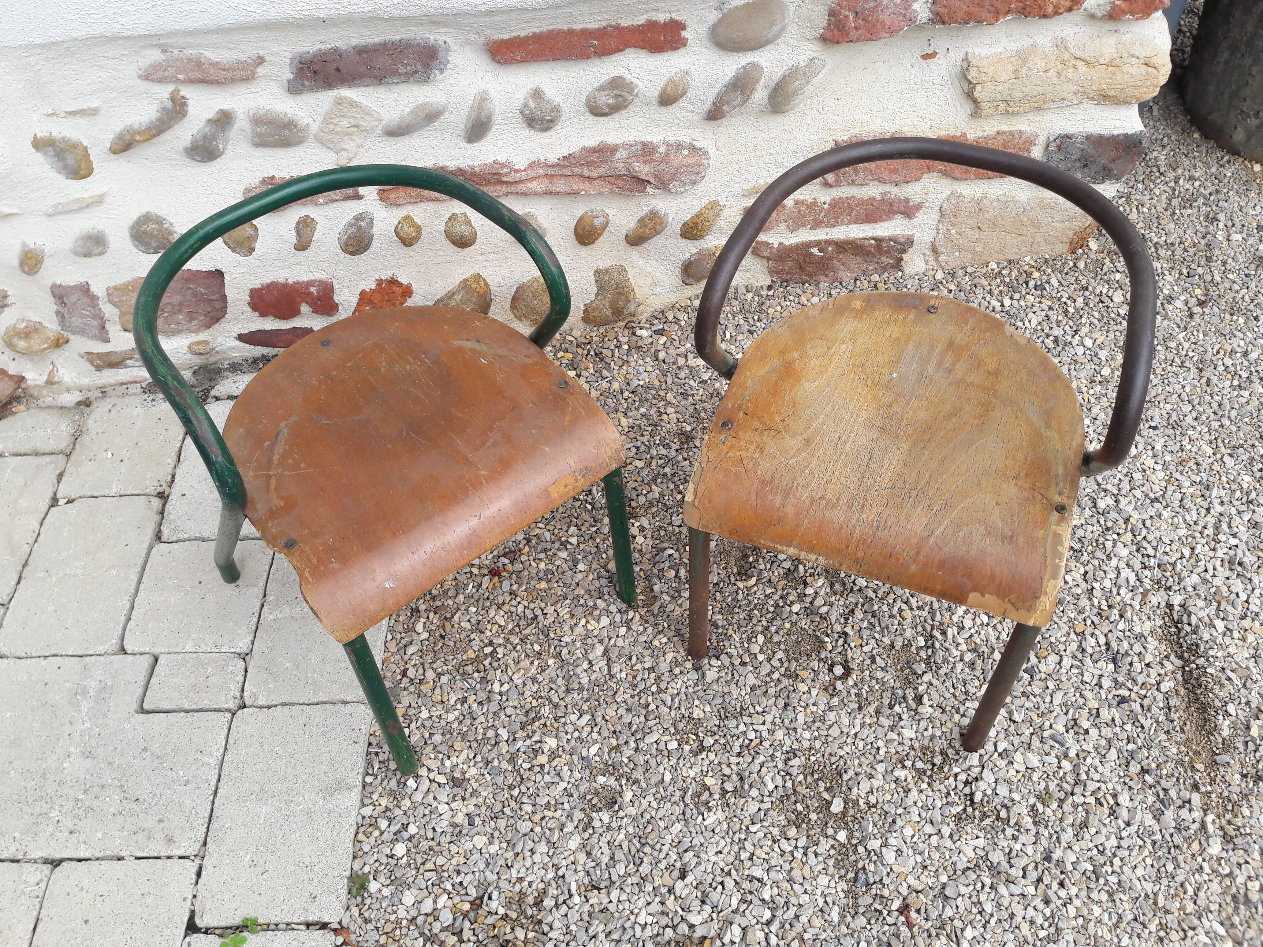 Duo chaises ecolier Mullca