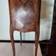 Marquetry bedside table