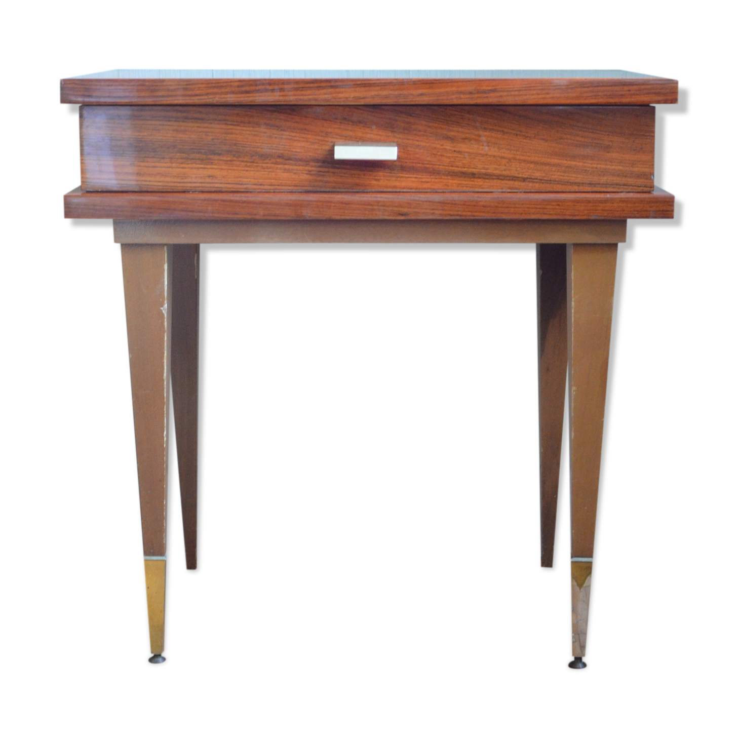 Lacquered wooden bedside