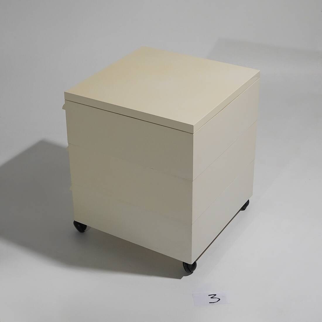 Modular chest of drawers, bed side table by Simon Fussell for Kartell, 1970