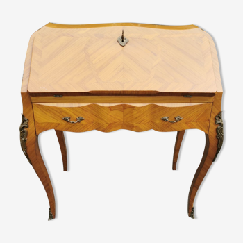 Louis XV style sloped desk