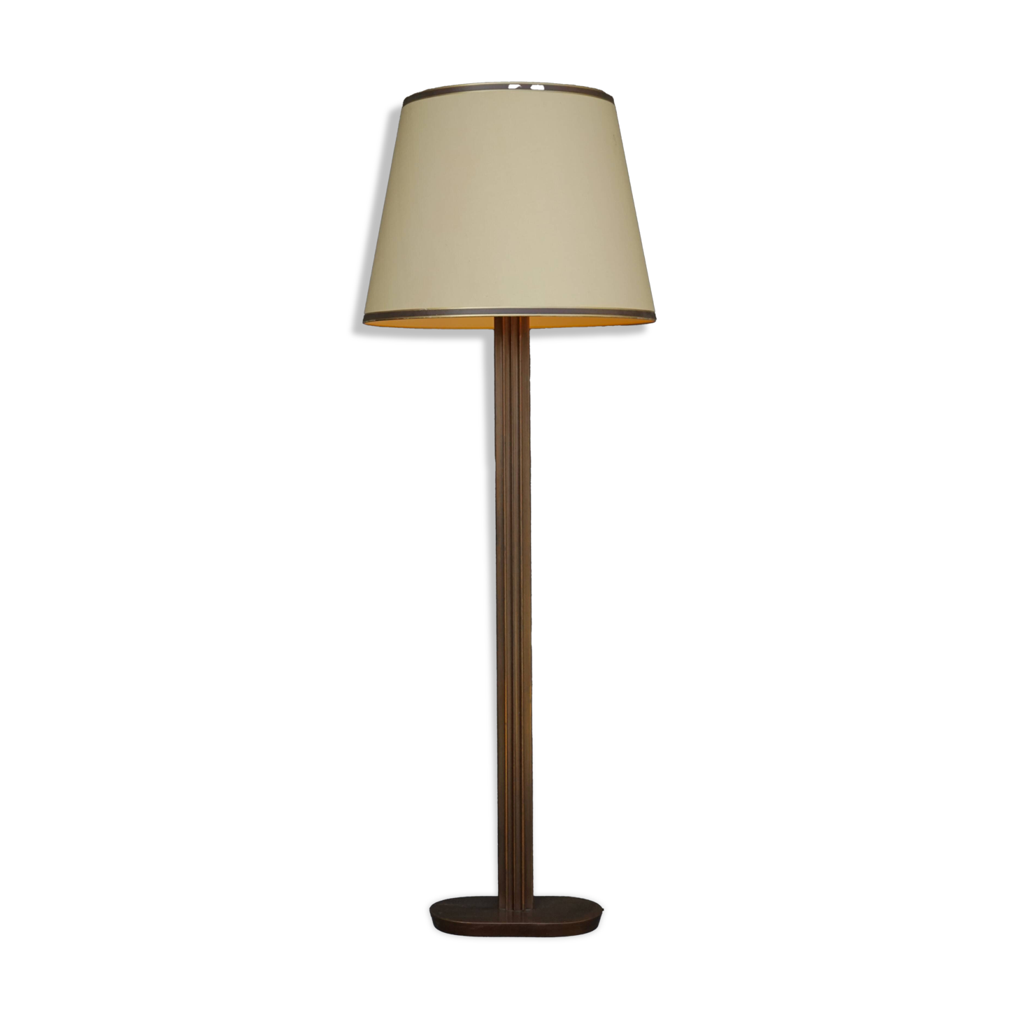 Lampadaire français en bronze. Années 1970
