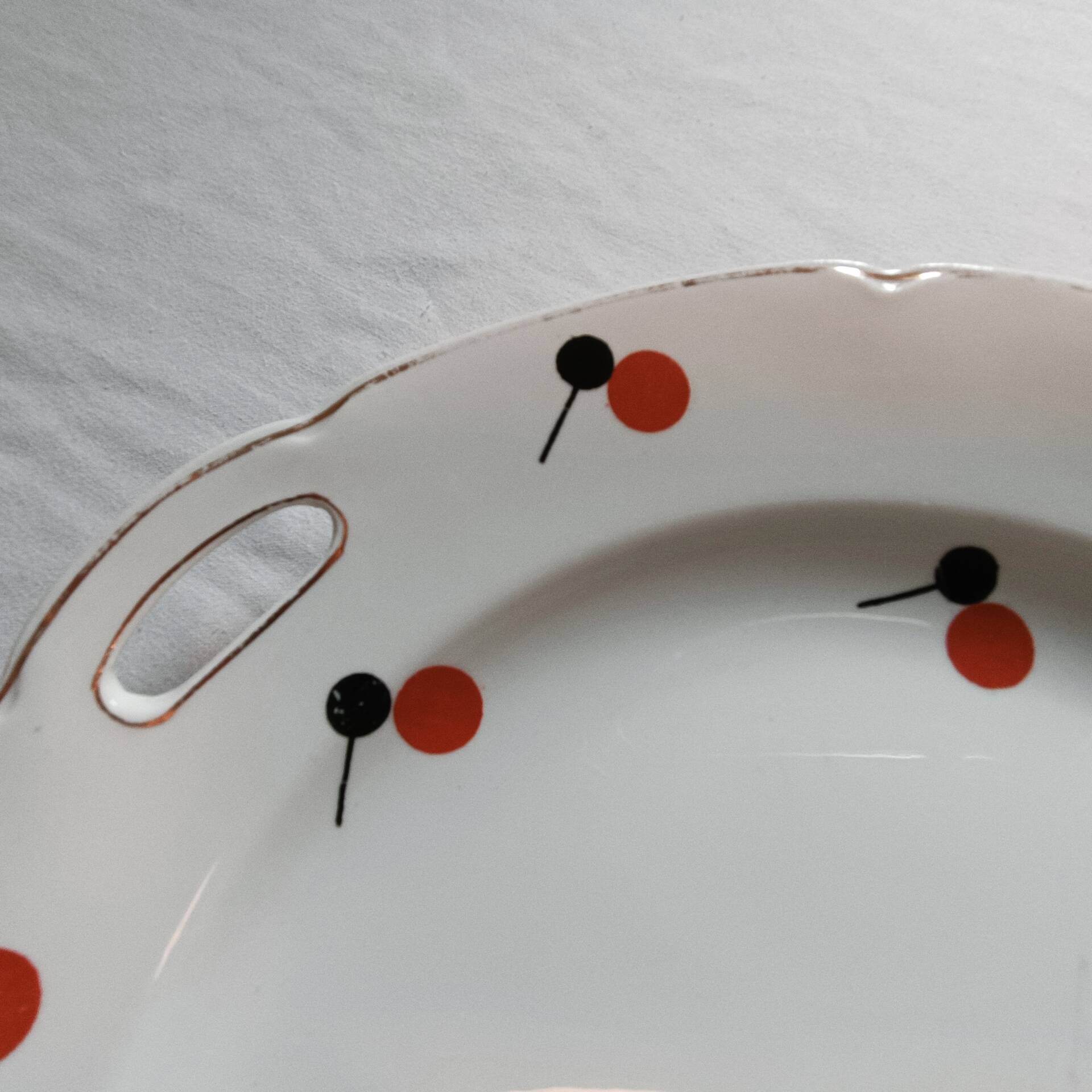 Vintage cake serving plate