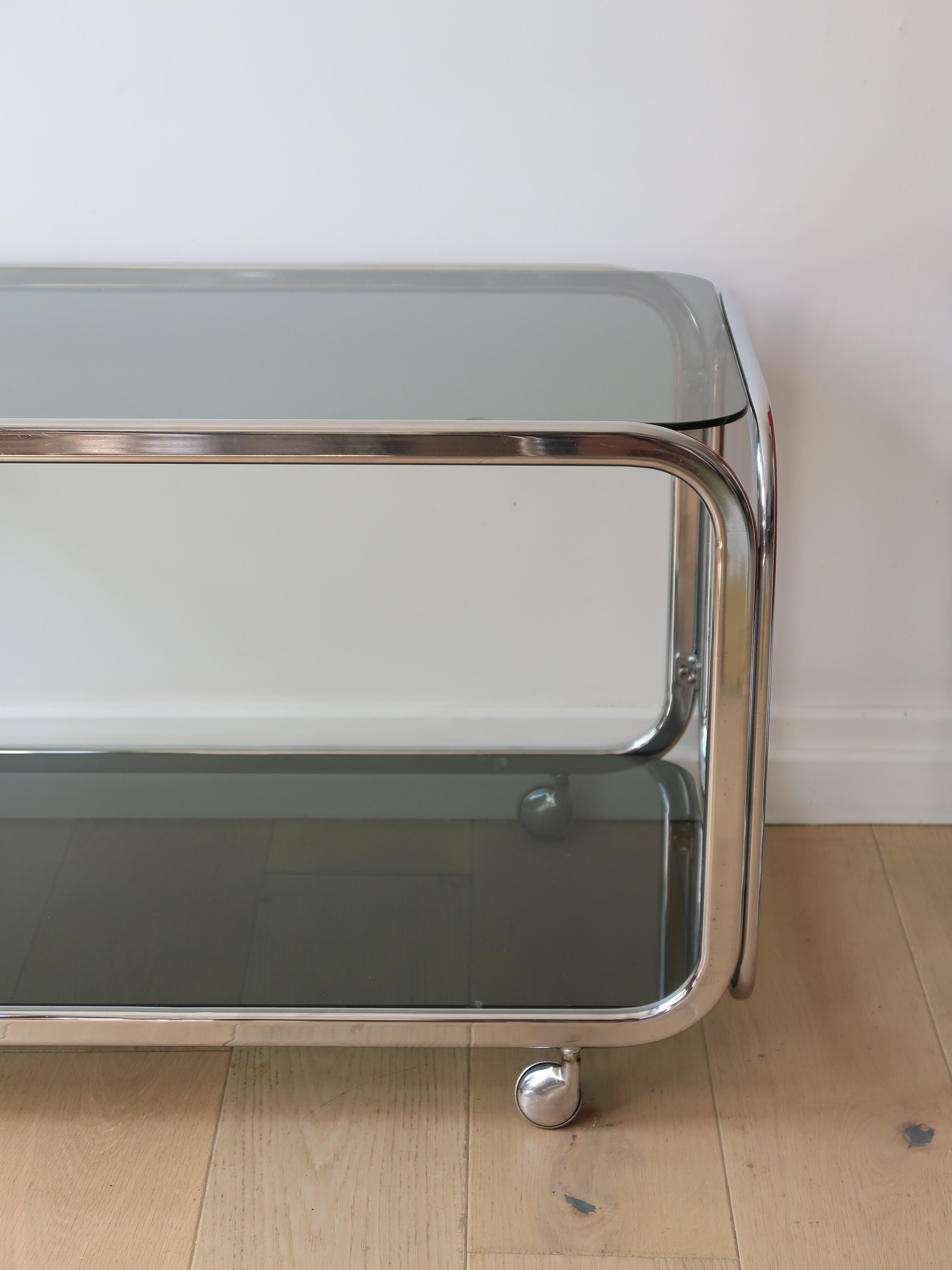 Vintage tubular coffee table 70