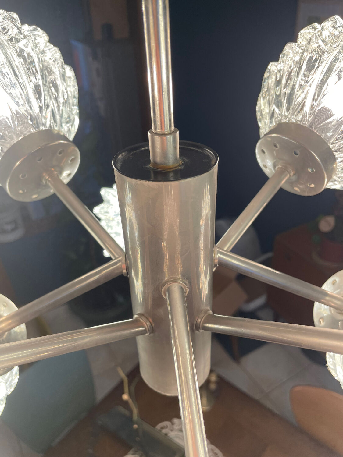 Lustre Space Age Sputnik vintage Richard Essig 1960