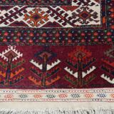 Turkmen Yomud Bukhara Oriental Rug: 2.40 X 1.60 Meters