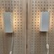 Paire d'appliques modulables design scandinave 1960.