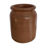 Glazed terracotta pot