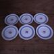 Set of 6 dessert plates Sarreguemines model Marianne