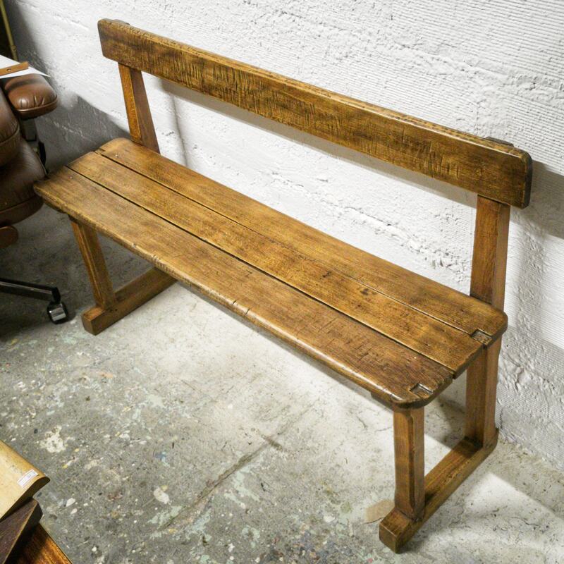 School bench 50s