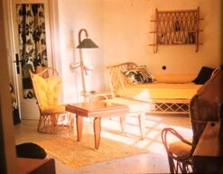 Decorazur rattan shelf