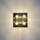 Ceiling lamp or wall sconce in brass from the mid-century German space age by Cosack, 1960s.