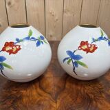 Paire de vases boule
