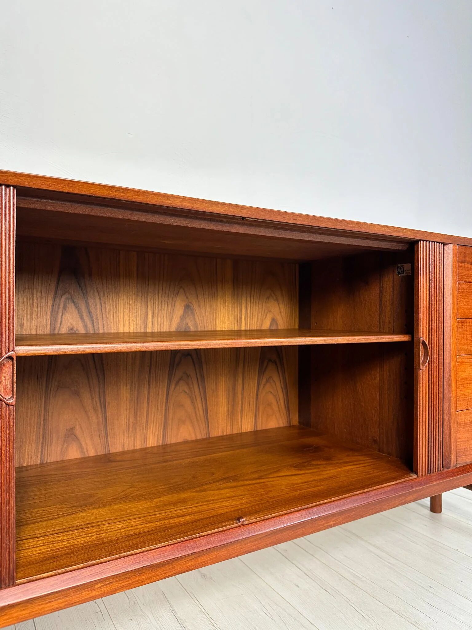 1950s Vintage Peter Hvidt & Orla Mølgaard-Nielsen Danish Teak Sideboard