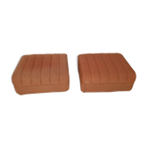 Paire d'ottomans vintage