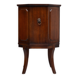 Octangle shaped liquor cabinet 1950s England