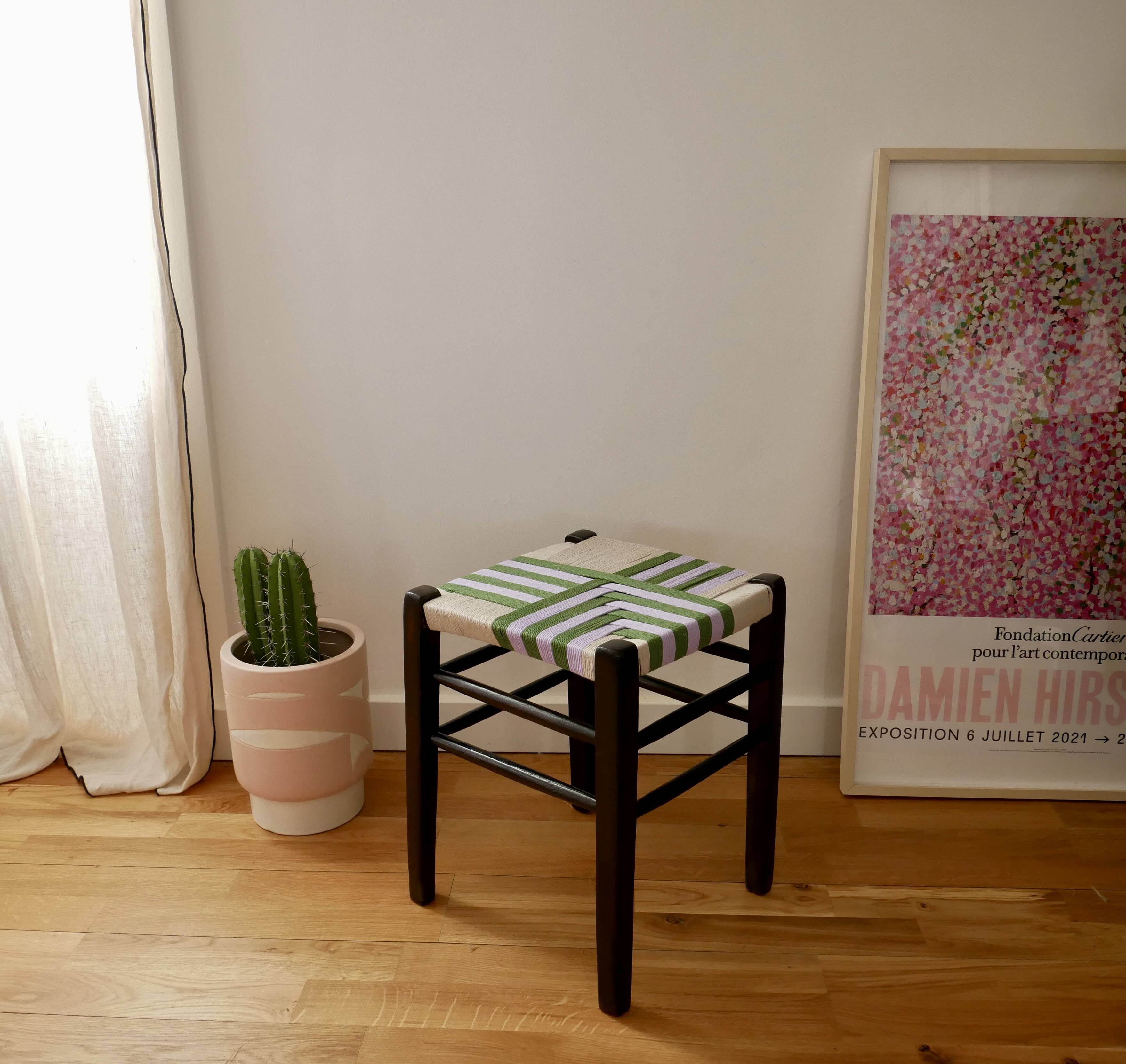 Tabouret bois