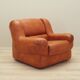 Fauteuil orange, design italien, années 1970, fabricant : Mimo Padova