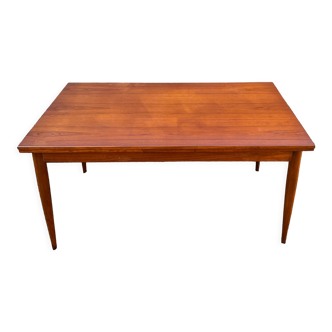 Teak dining table by designer "Oswald Vermaercke" for V Form