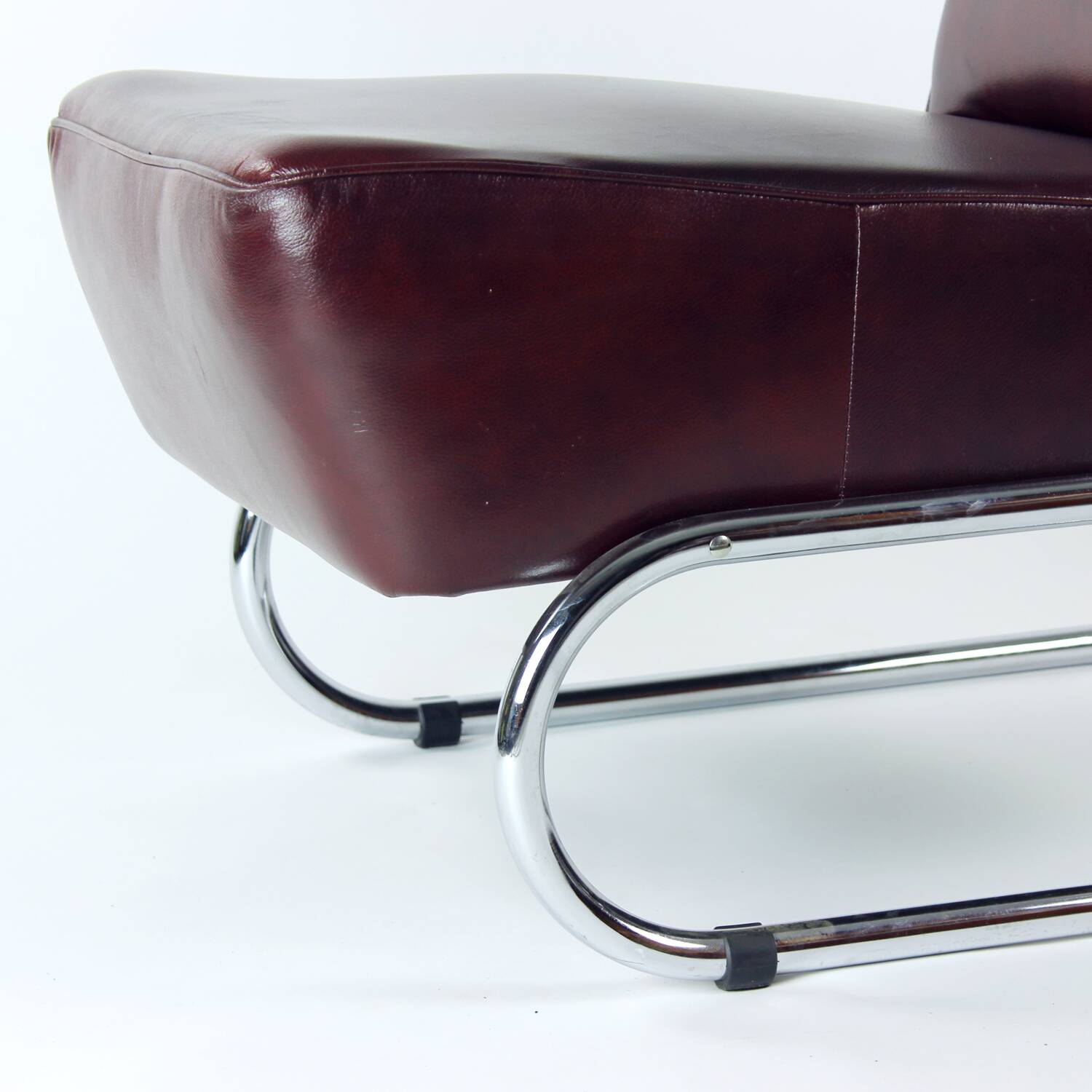 Unique armchair produced in the Bauhaus era, completely restored for the 21st century. the armchair