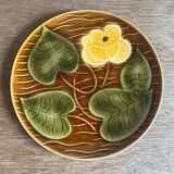 6 Sarreguemines dessert plates 1970