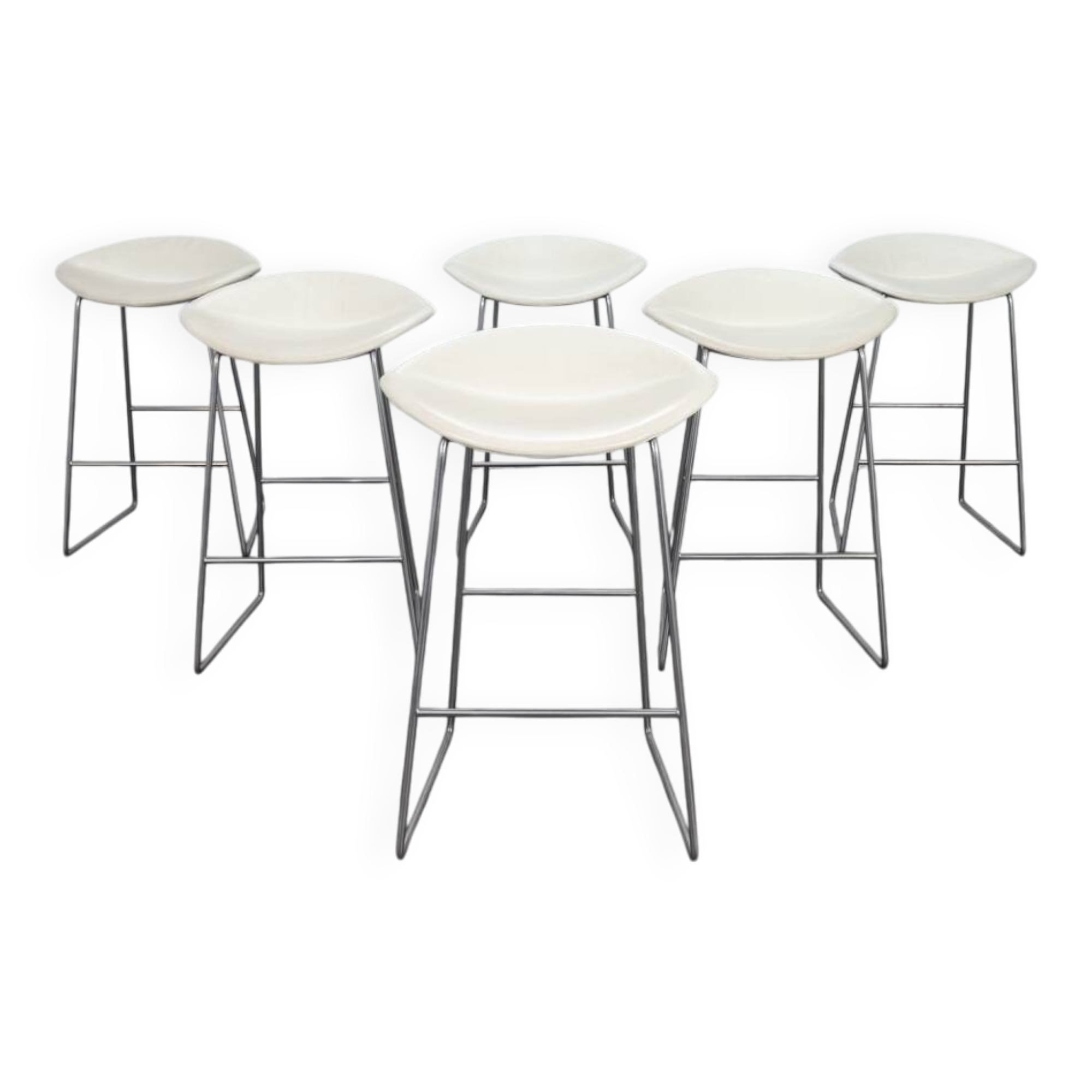 6x Tabouret de bar « Mick » par Niels Bendtsen pour Montis, 2008