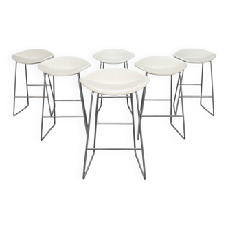 6x Tabouret de bar « Mick » par Niels Bendtsen pour Montis, 2008