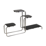 Bauhaus chromed tubular steel shelf, 1940s