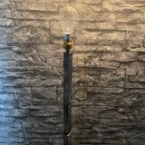 Brutalist tripod floor lamp in wrought iron