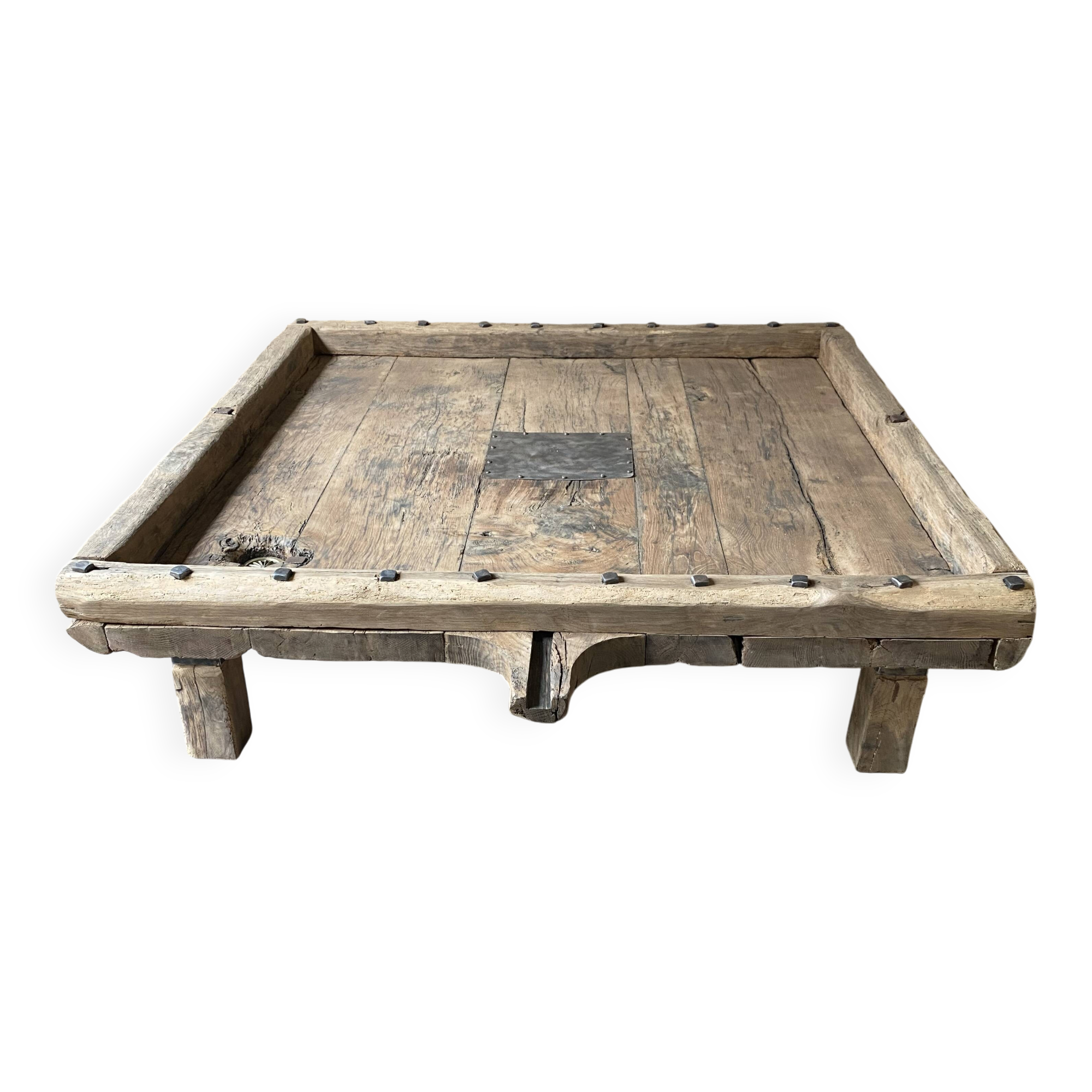 Unusual press coffee table