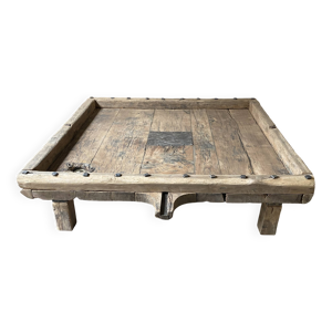Table basse pressoir
